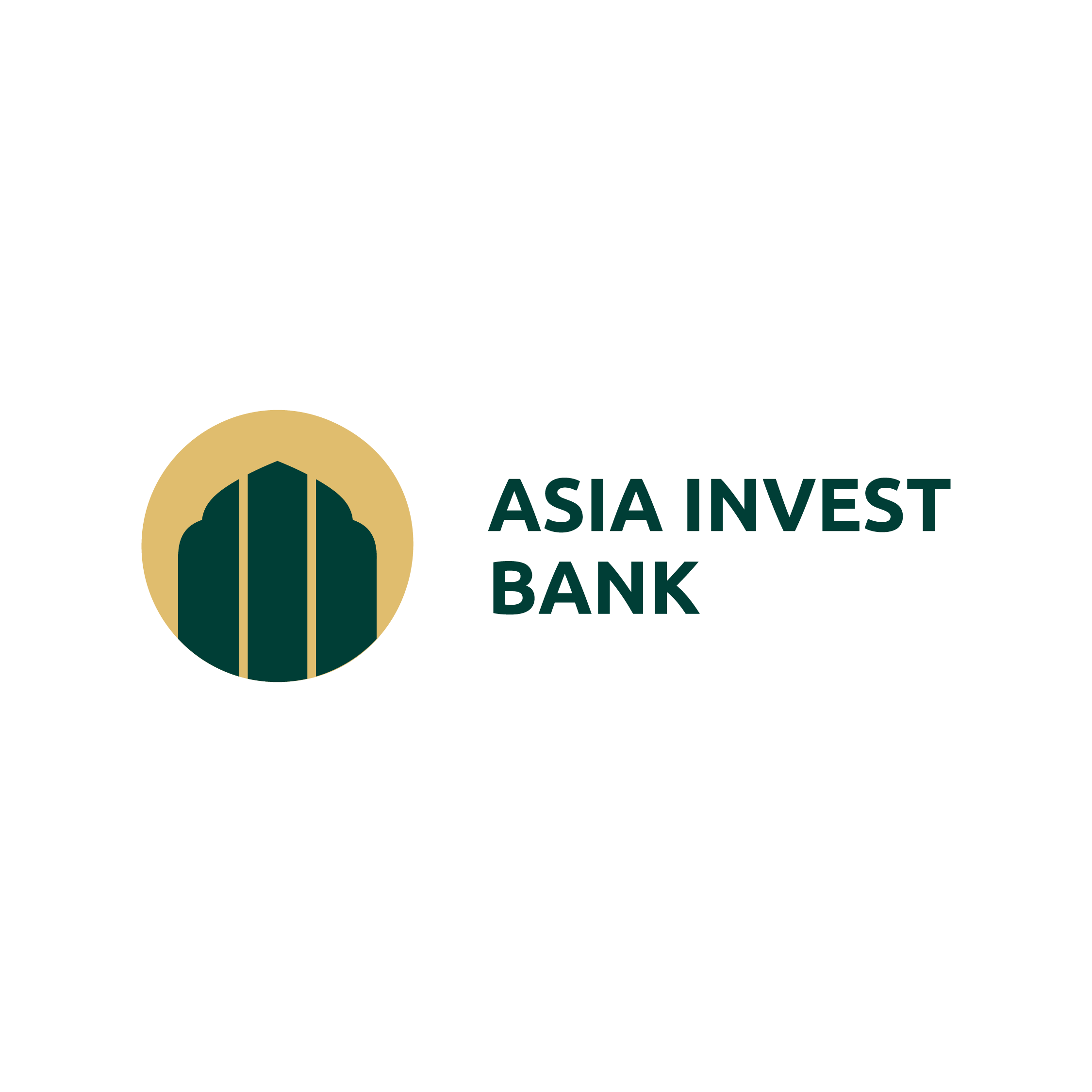 Логотип компании Азия Инвест Банк // Asia Invest Bank в формате PNG, EPS,  CDR | Logobank